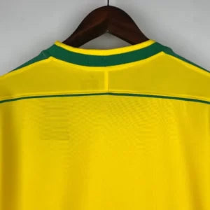 BRAZIL Retro Home Jersey L/S 1998 image 6