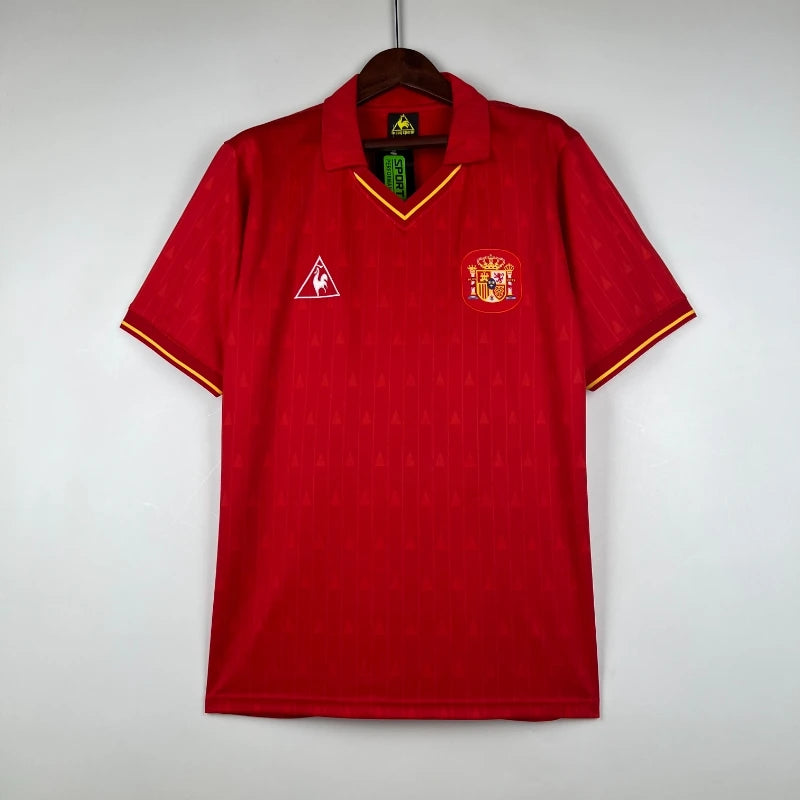 SPAIN Retro Home Jersey 1988-91 image 0