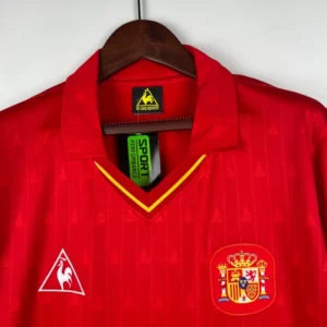 SPAIN Retro Home Jersey 1988-91 image 2