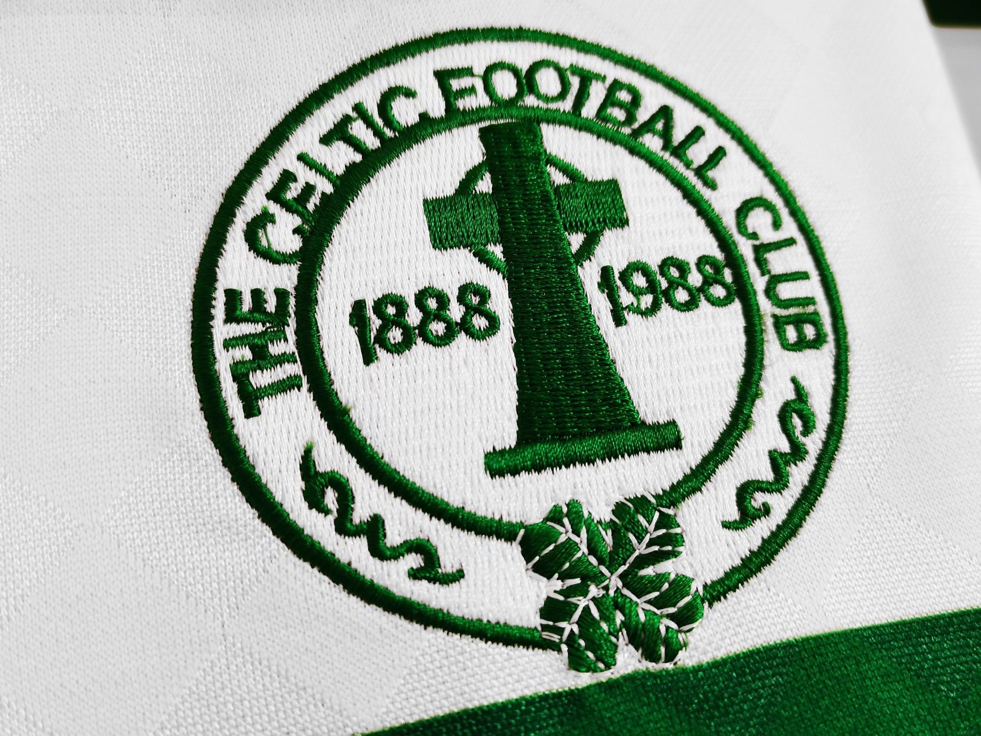 CELTIC FC Retro Home Jersey-1987 image 6