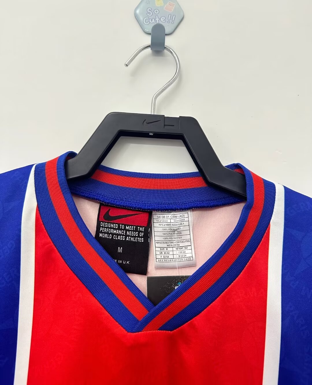 PSG Retro Home Jersey 1995-96 image 4