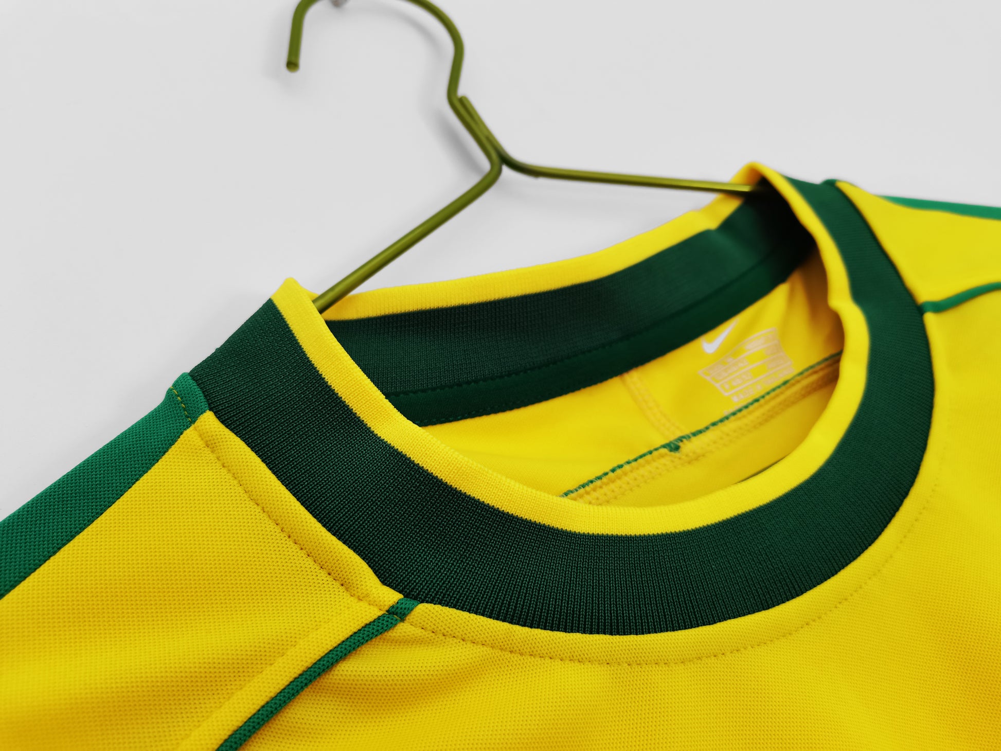 BRAZIL Retro Home Jersey 1998 image 6
