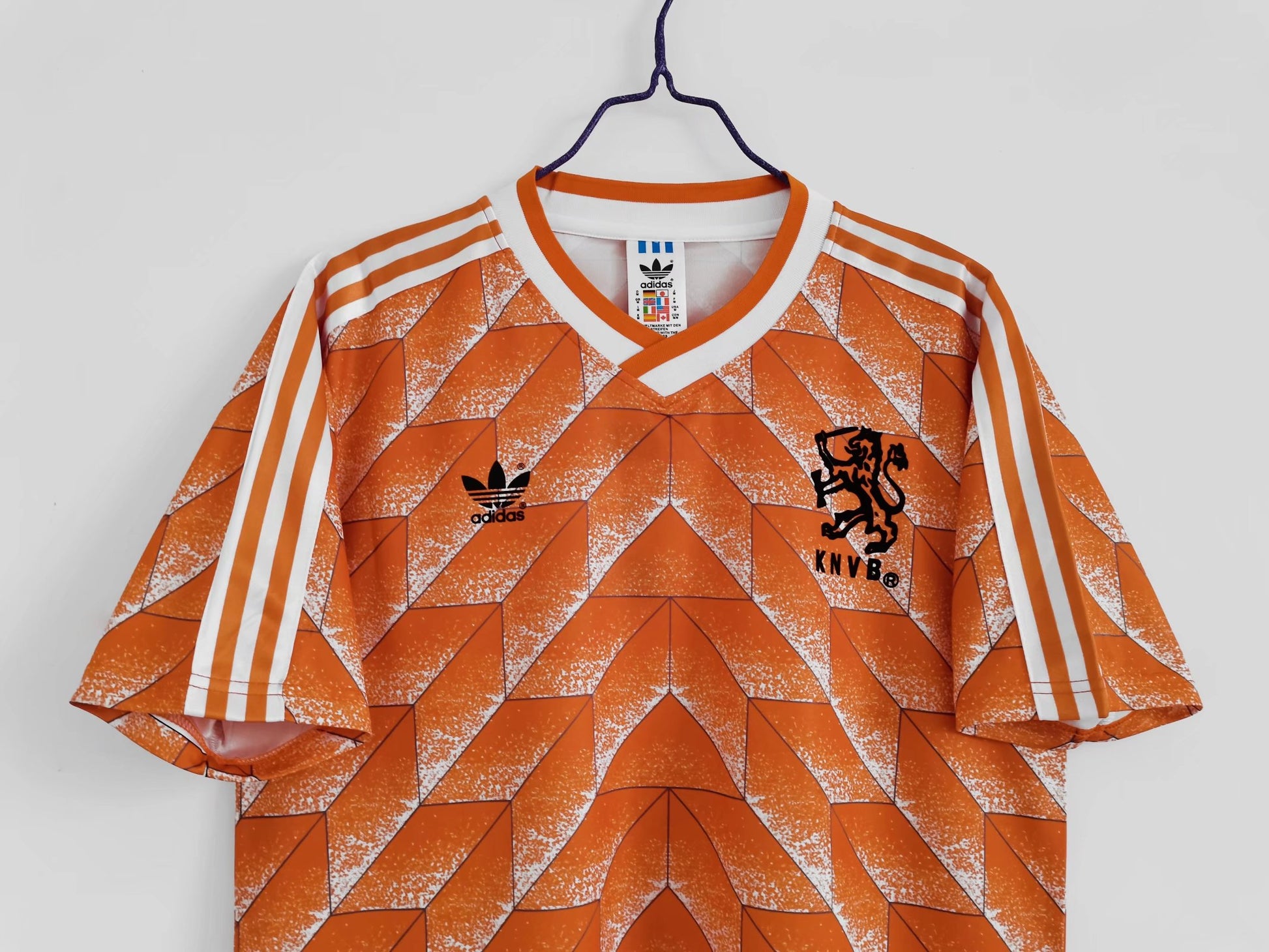 NETHERLANDS Retro Home Jersey 1988 image 7