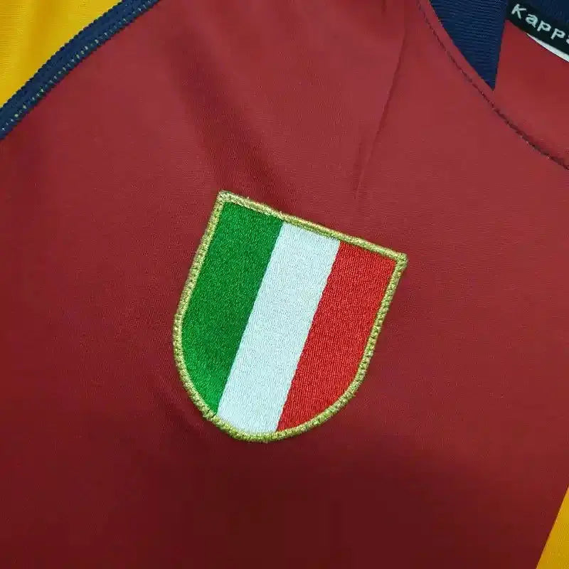 AS ROMA RETRO JERSEY 2000-01 - CHAMPIONS LEAGUE  image 2