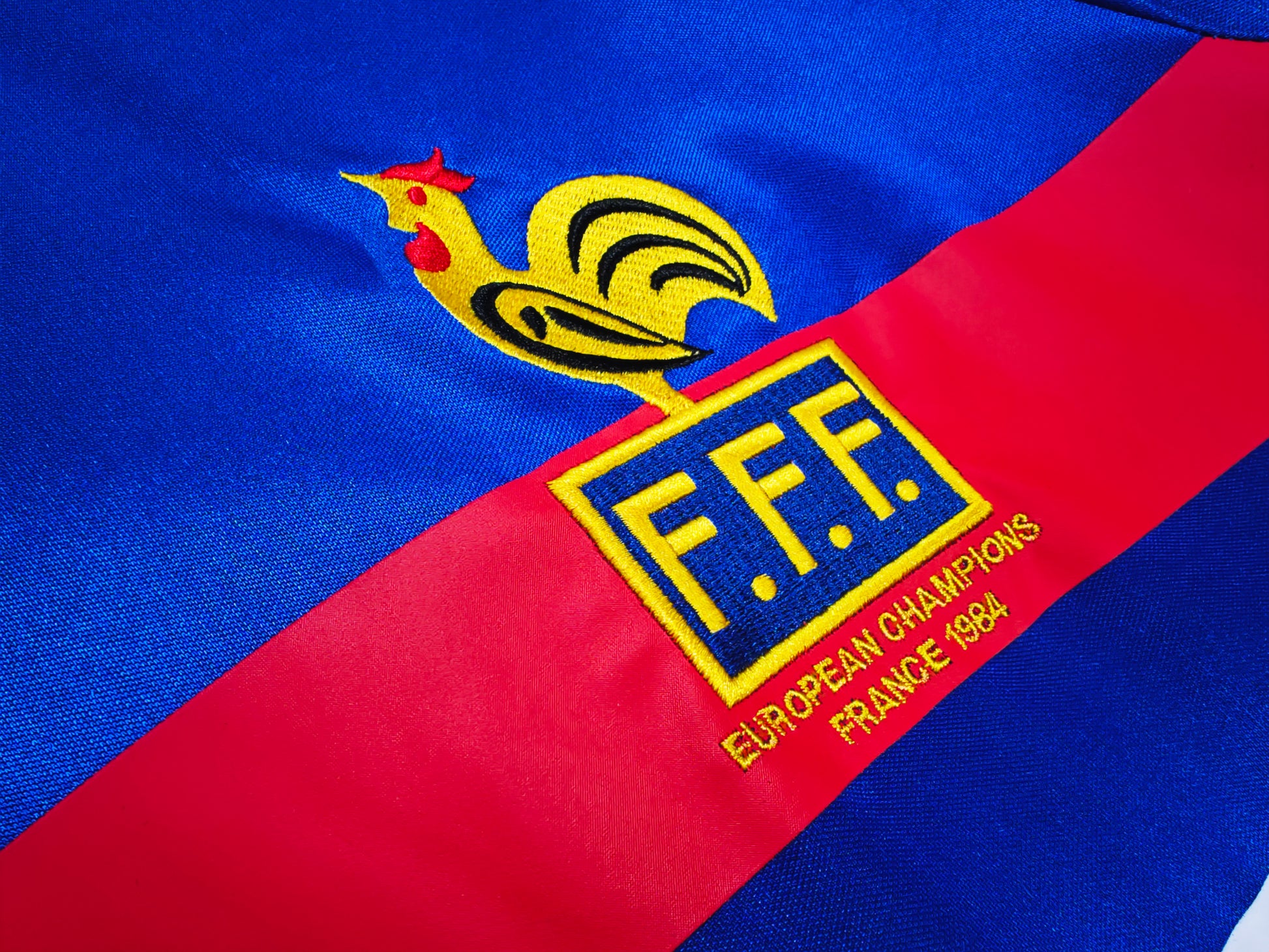 FRANCE Retro Home Jersey EURO 84 (CHAMPIONS) image 6