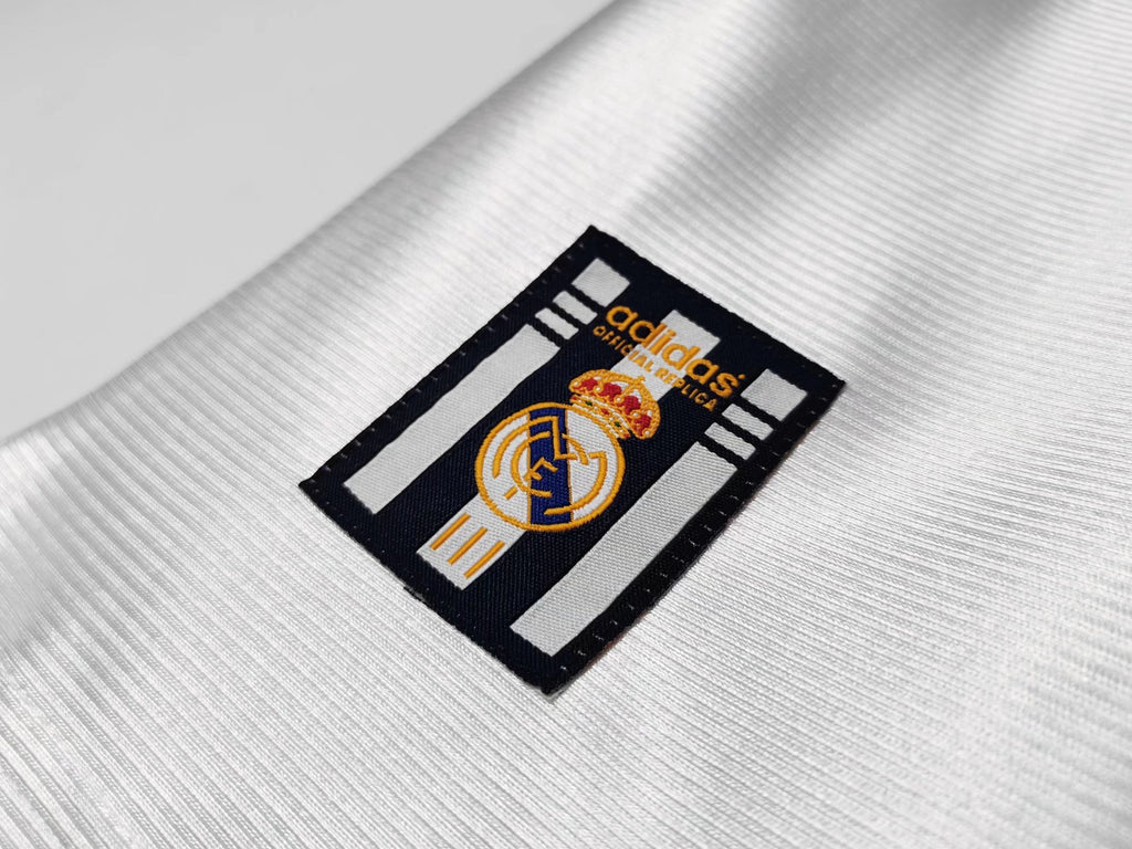 REAL MADRID Retro Home Jersey 1998-99 image 11