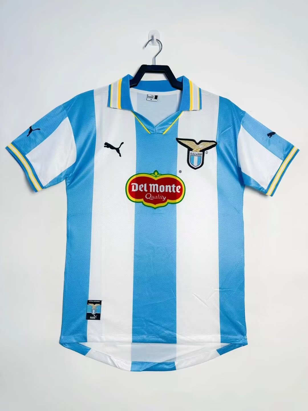 LAZIO Retro Home Jersey 1999-00 image 4