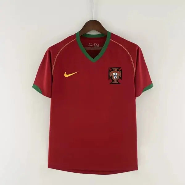 PORTUGAL Retro Home Jersey WORLD CUP 2006 image 0