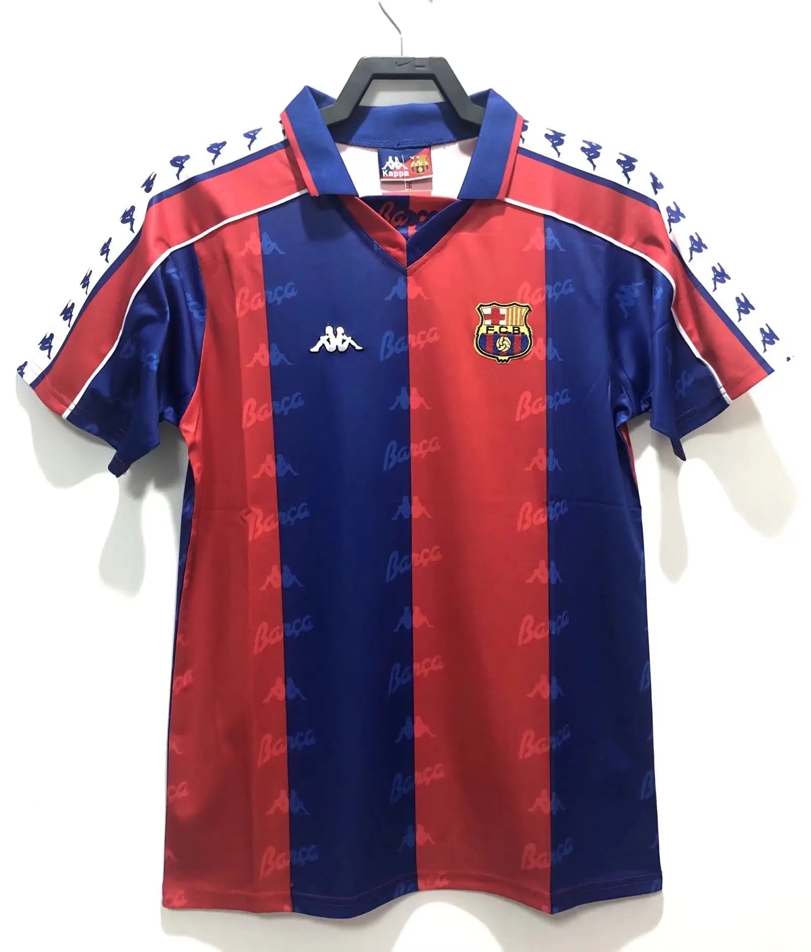 BARCELONA RETRO HOME FOOTBALL SHIRT 1992-95 image 0