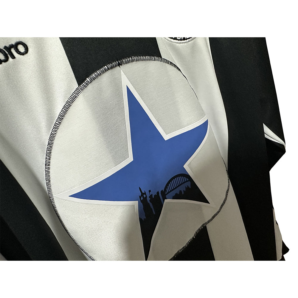 NEWCASTLE UNITED Retro L/S Home Jersey 1980-82 image 3