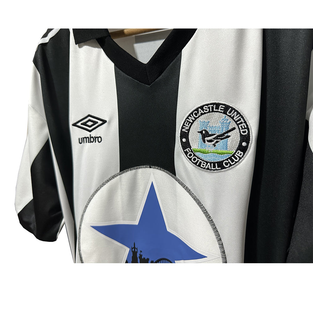NEWCASTLE UNITED Retro Home Jersey 1980-82 image 2