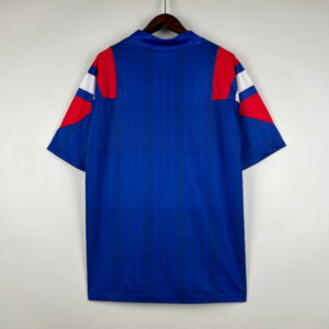 FRANCE Retro Home Jersey EURO 92 image 1