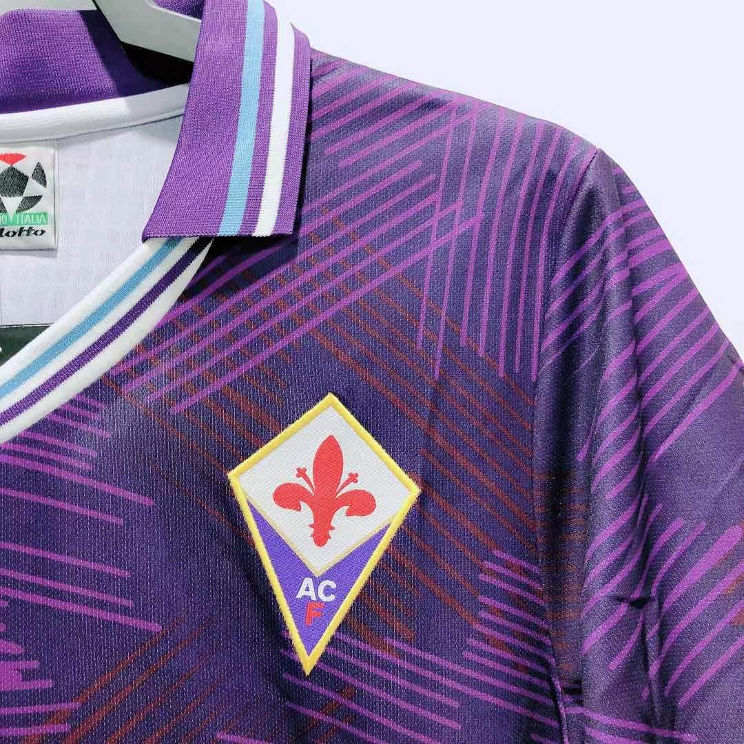 FIORENTINA Retro Home Jersey 1992-93  image 4