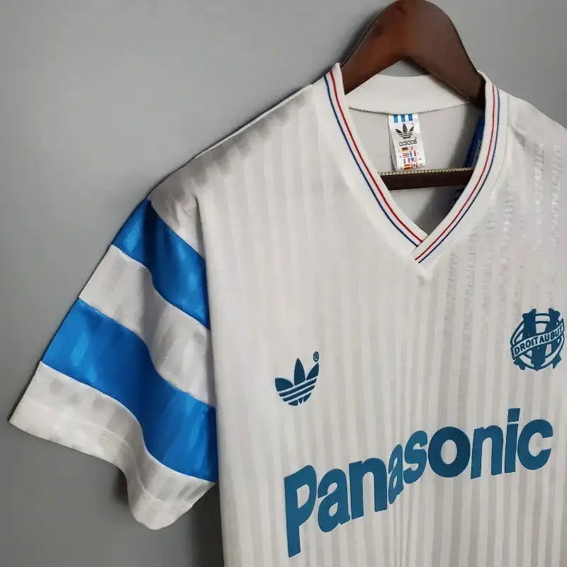 OLYMPIQUE DE MARSEILLE Retro Home Jersey 1990 image 2