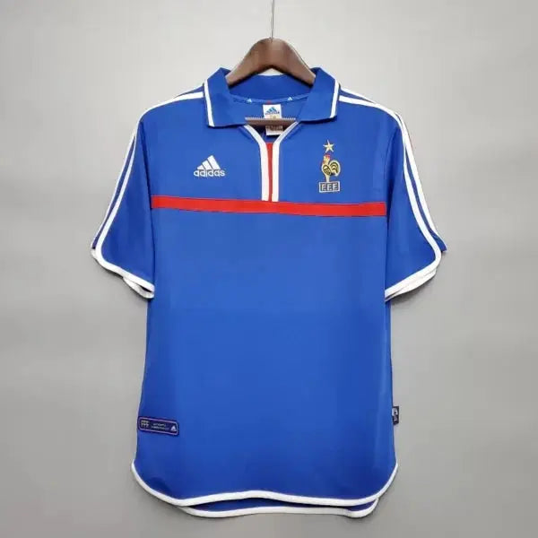 FRANCE Retro Home Jersey EURO 2000 image 0