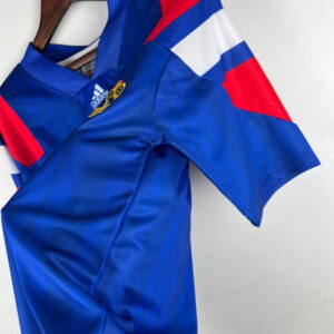 FRANCE Retro Home Jersey EURO 92 image 6