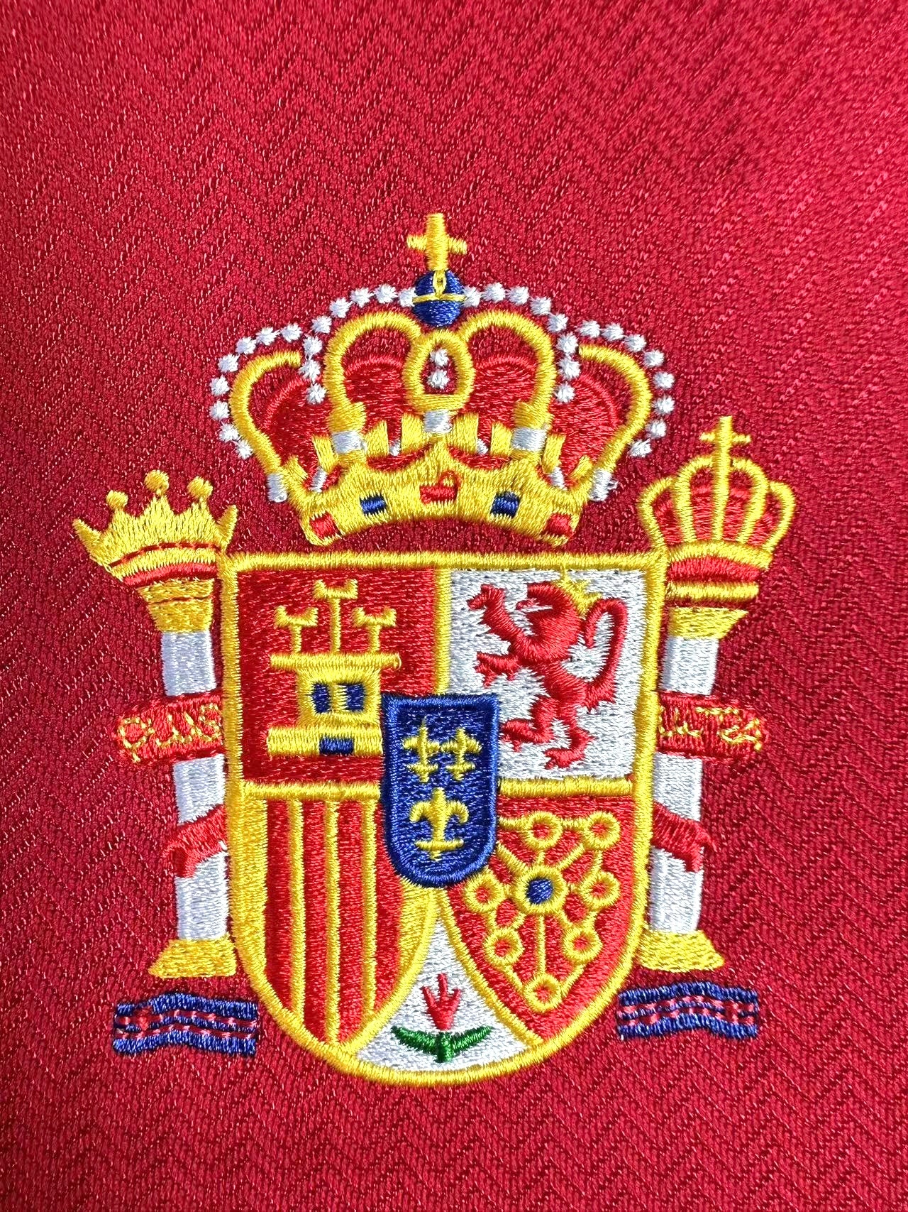 SPAIN Retro Home Jersey 1998 image 5