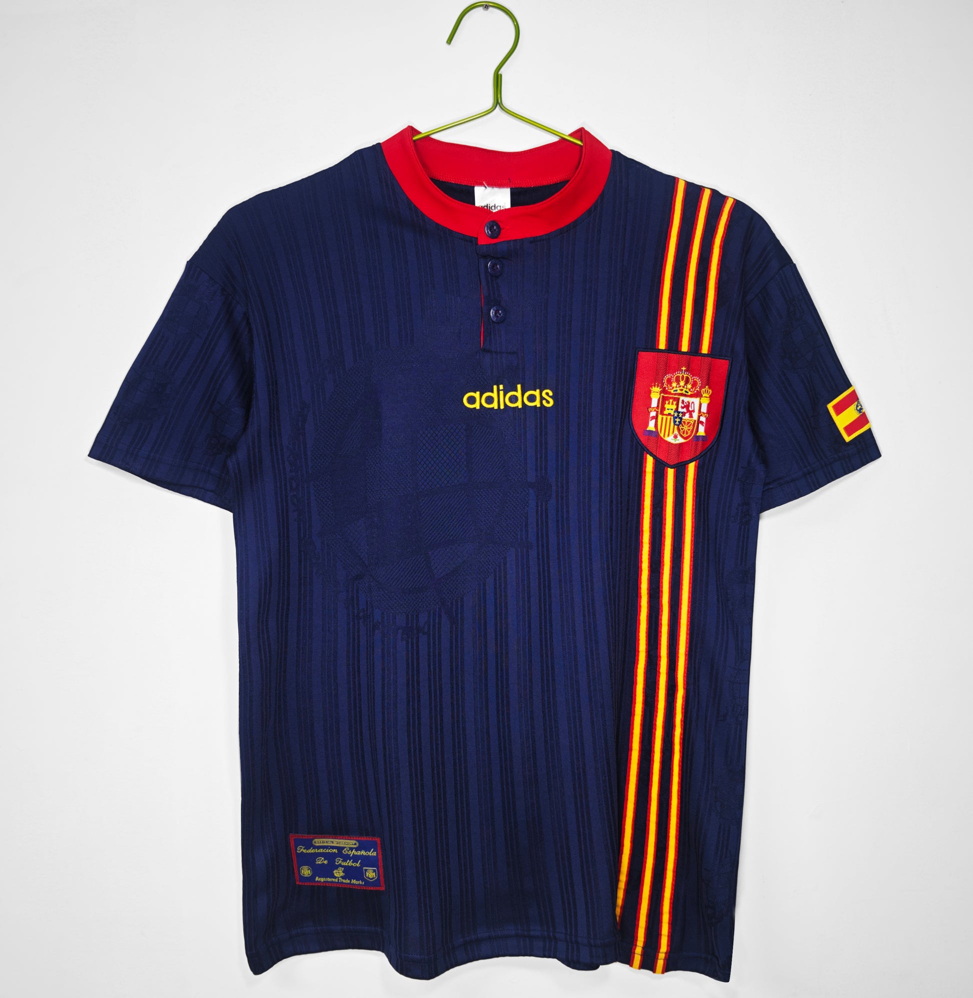 SPAIN Retro Away Jersey EURO 96 image 0