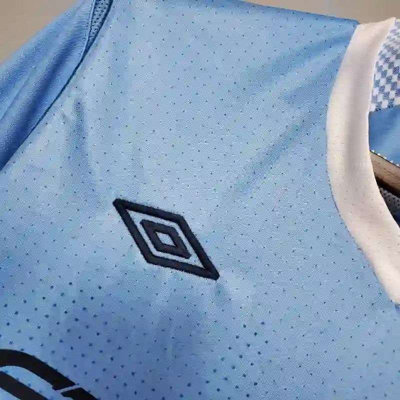 MANCHESTER CITY Retro Home Jersey  2011-12 image 1