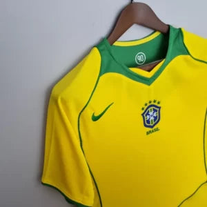 BRAZIL Retro Home Jersey 2004-06 image 2