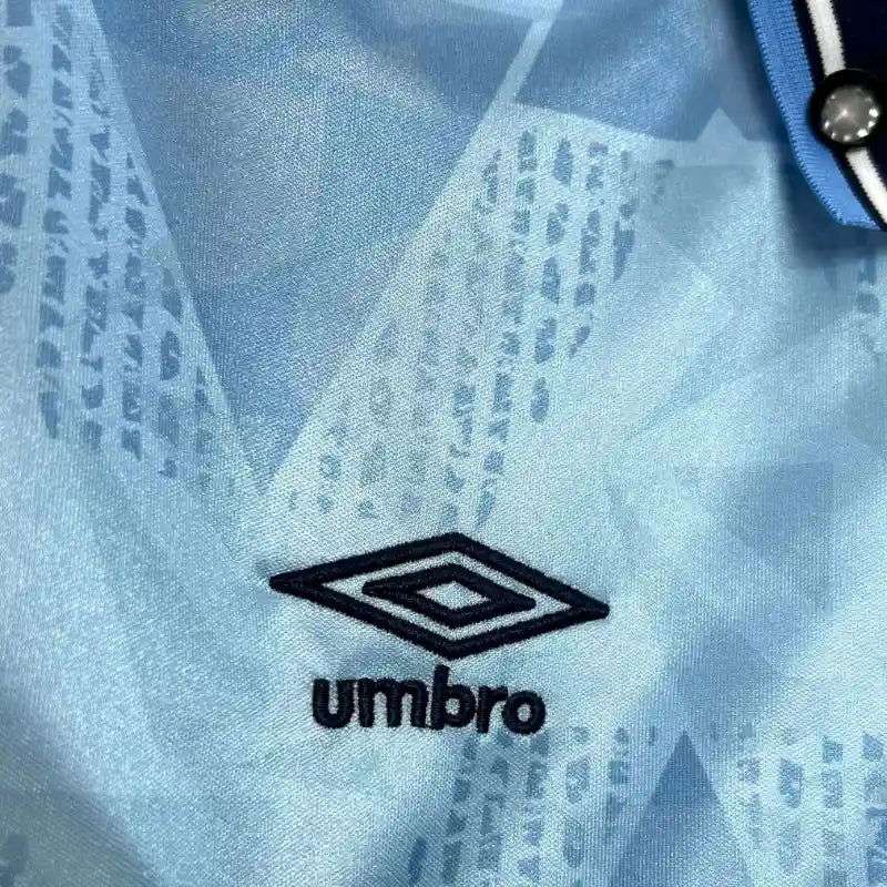 MANCHESTER CITY Retro Home Jersey  1989-91 image 3