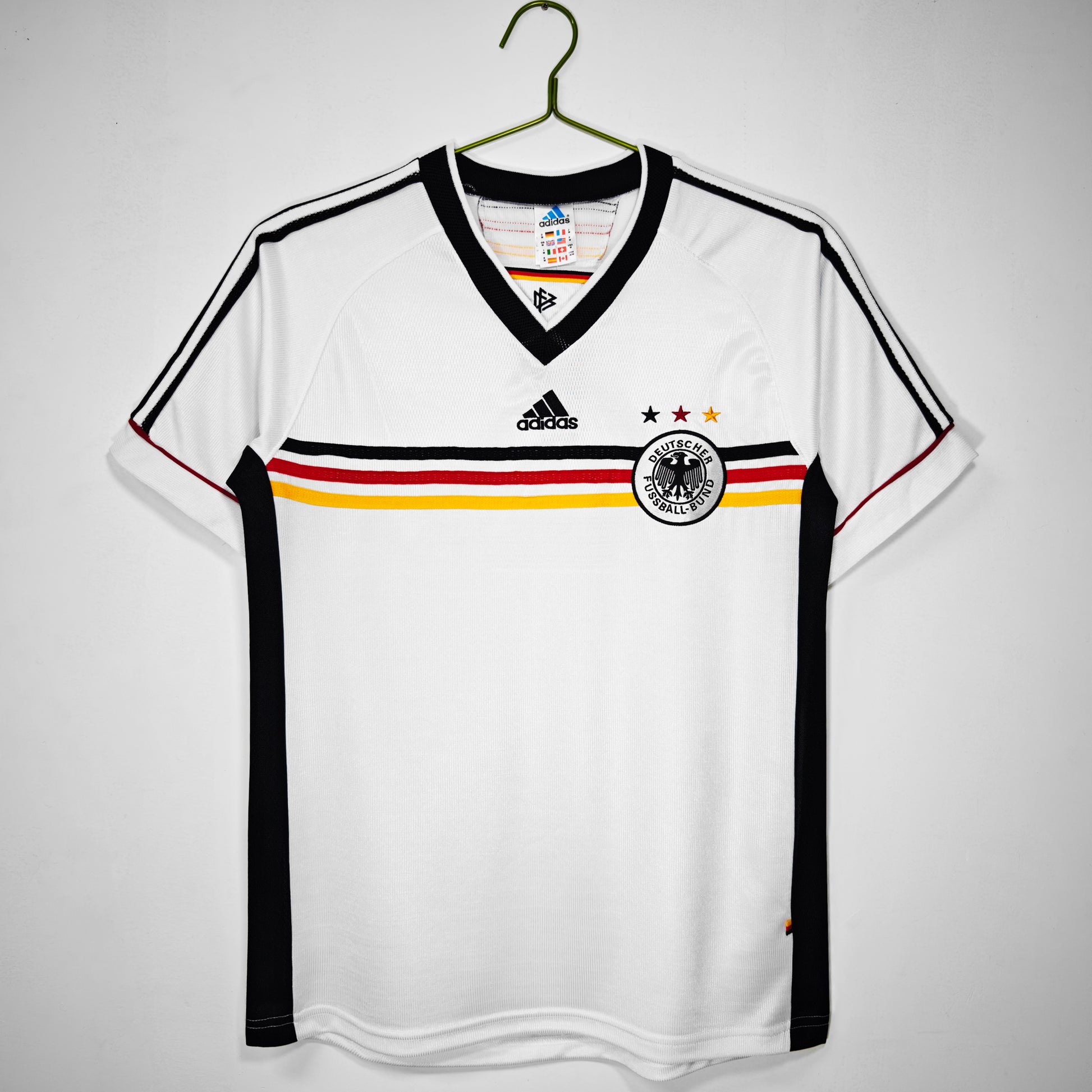 GERMANY Retro Home Jersey 1998 image 0