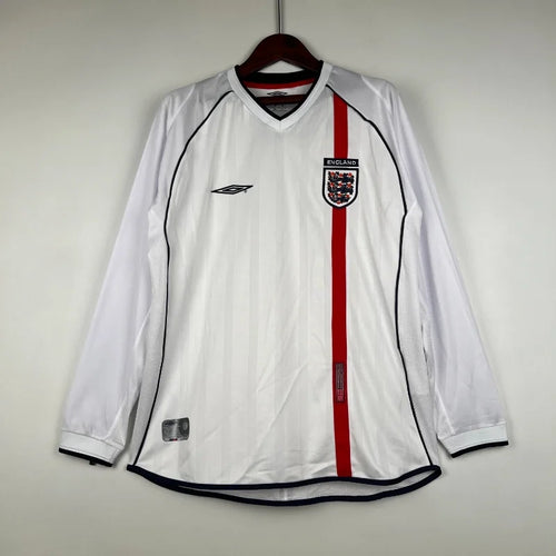 ENGLAND Retro L/S Home Jersey WORLD CUP 2002 image 0