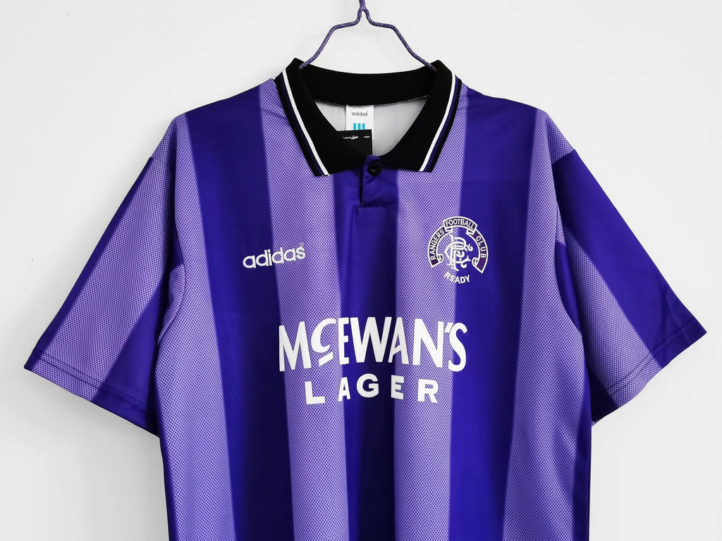 RANGERS  Retro Away Jersey -1994-95 image 4