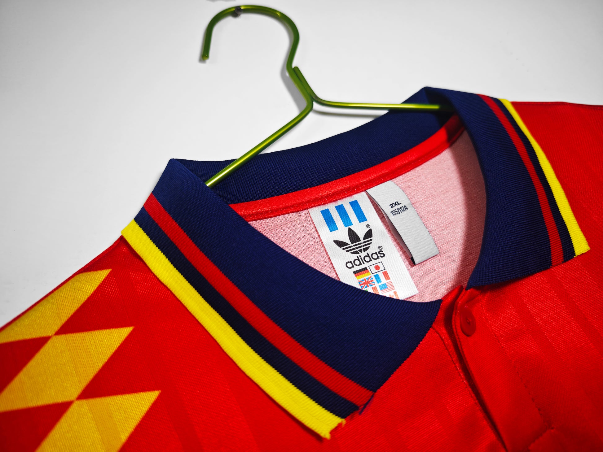 SPAIN Retro Home Jersey 1994 image 9