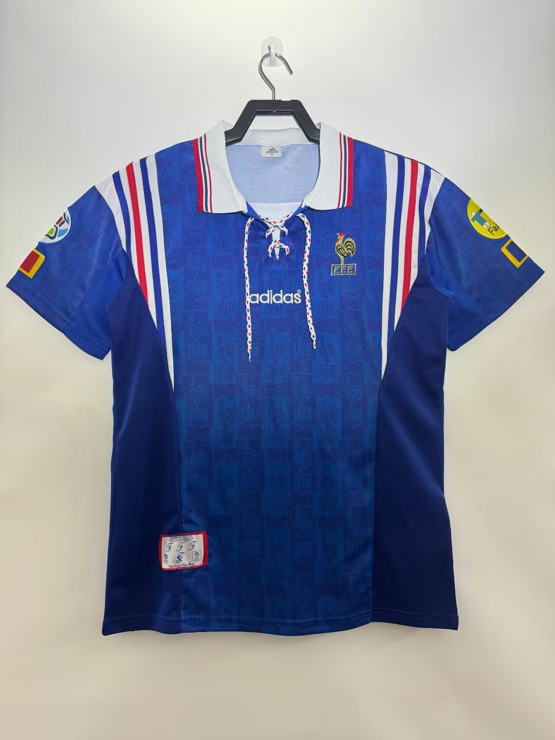FRANCE Retro Home Jersey EURO 96 image 0