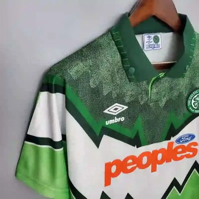 CELTIC FC Retro Home Jersey 1991-92 image 2