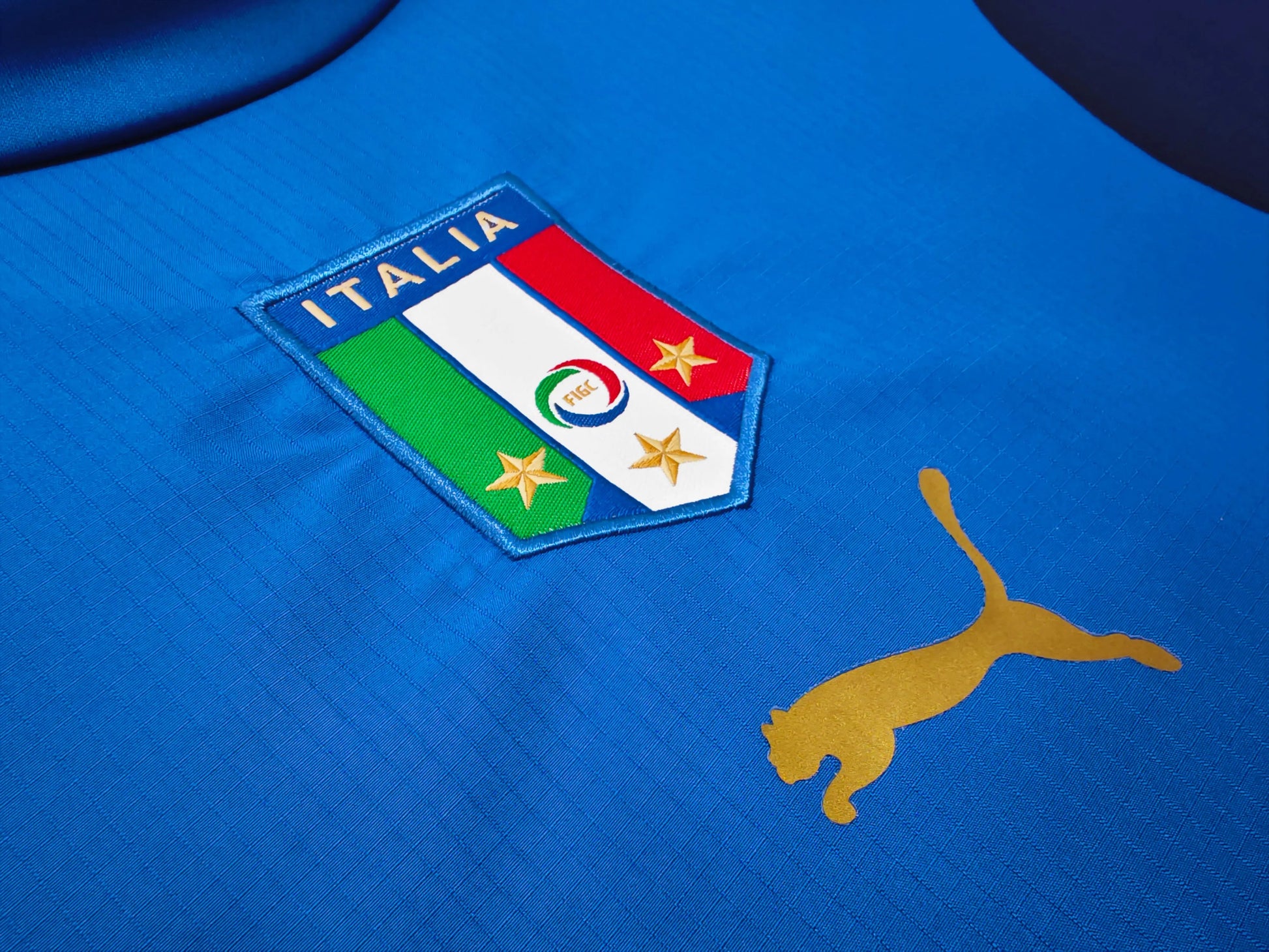 Italy Retro Home Jersey-WORLD CUP 2006 image 2