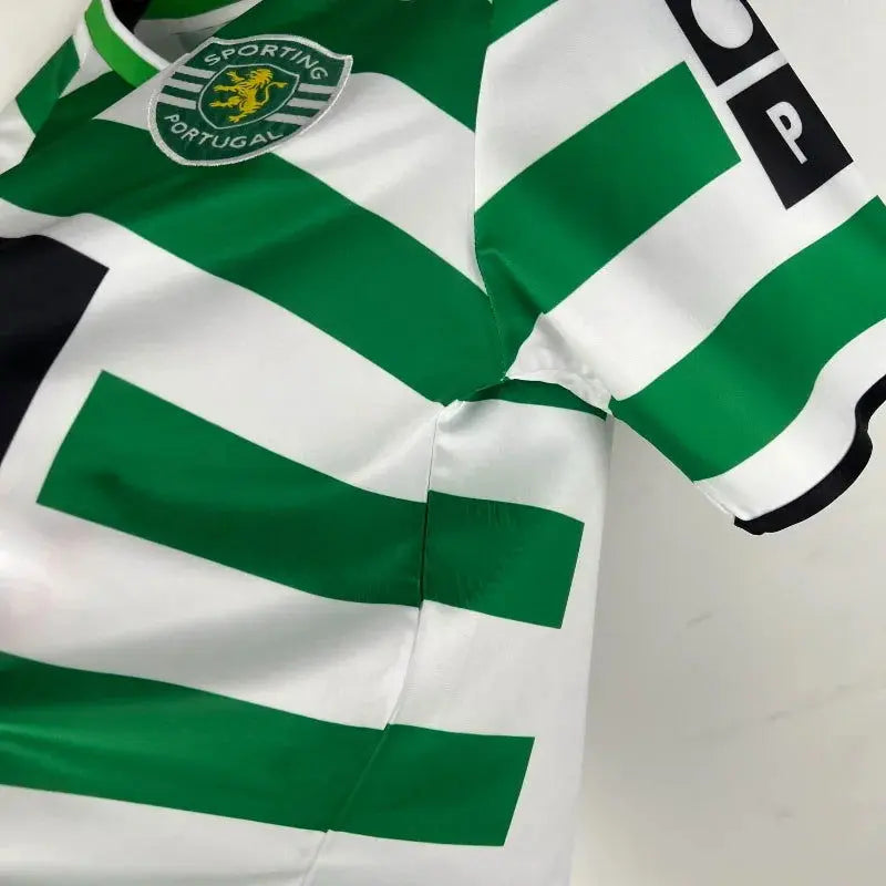 SPORTING LISBON Retro Home Jersey 2003-04 image 2