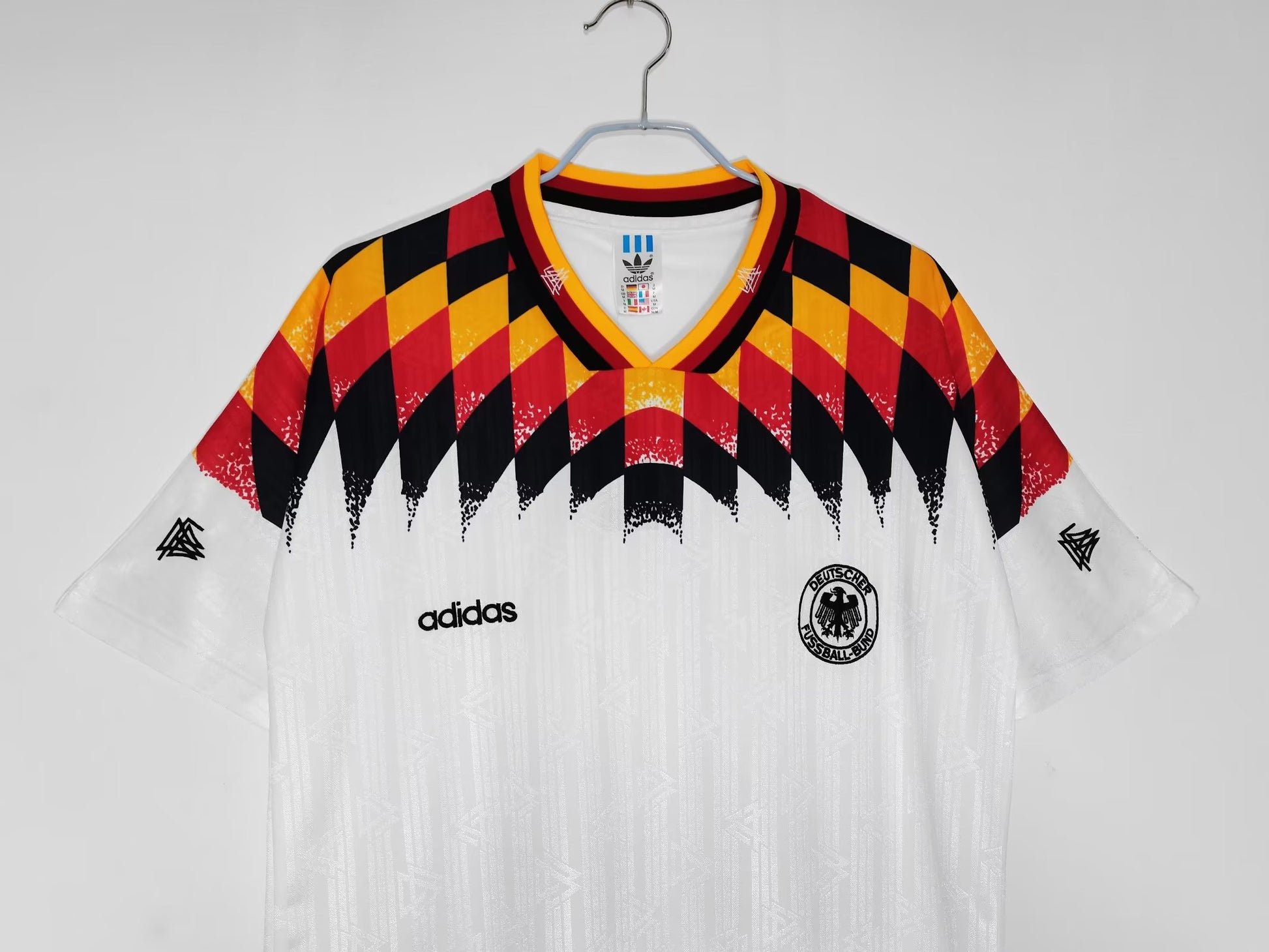 GERMANY Retro Home Jersey 1994 image 2